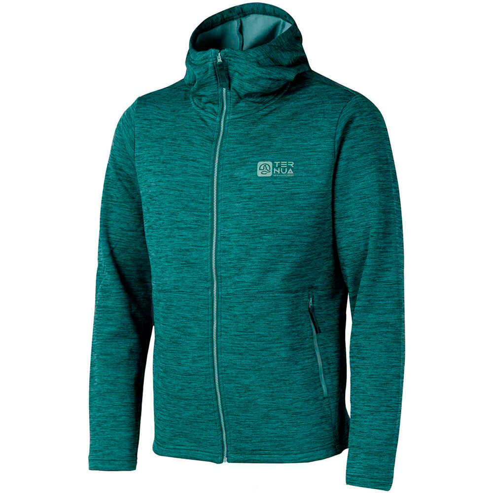 Ternua forro polar hombre TOSLOW HOODY JKT M vista frontal