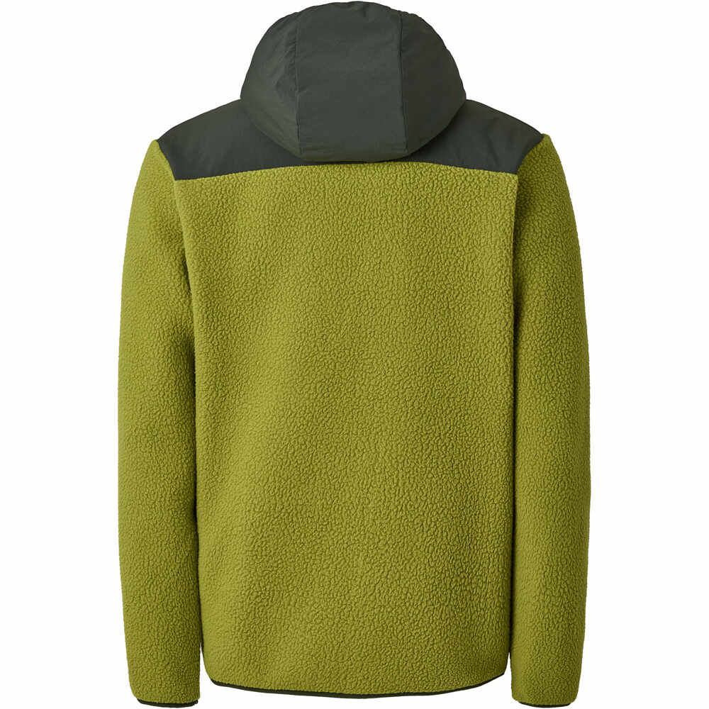 Ternua forro polar hombre TRITON HOODY JKT M vista trasera