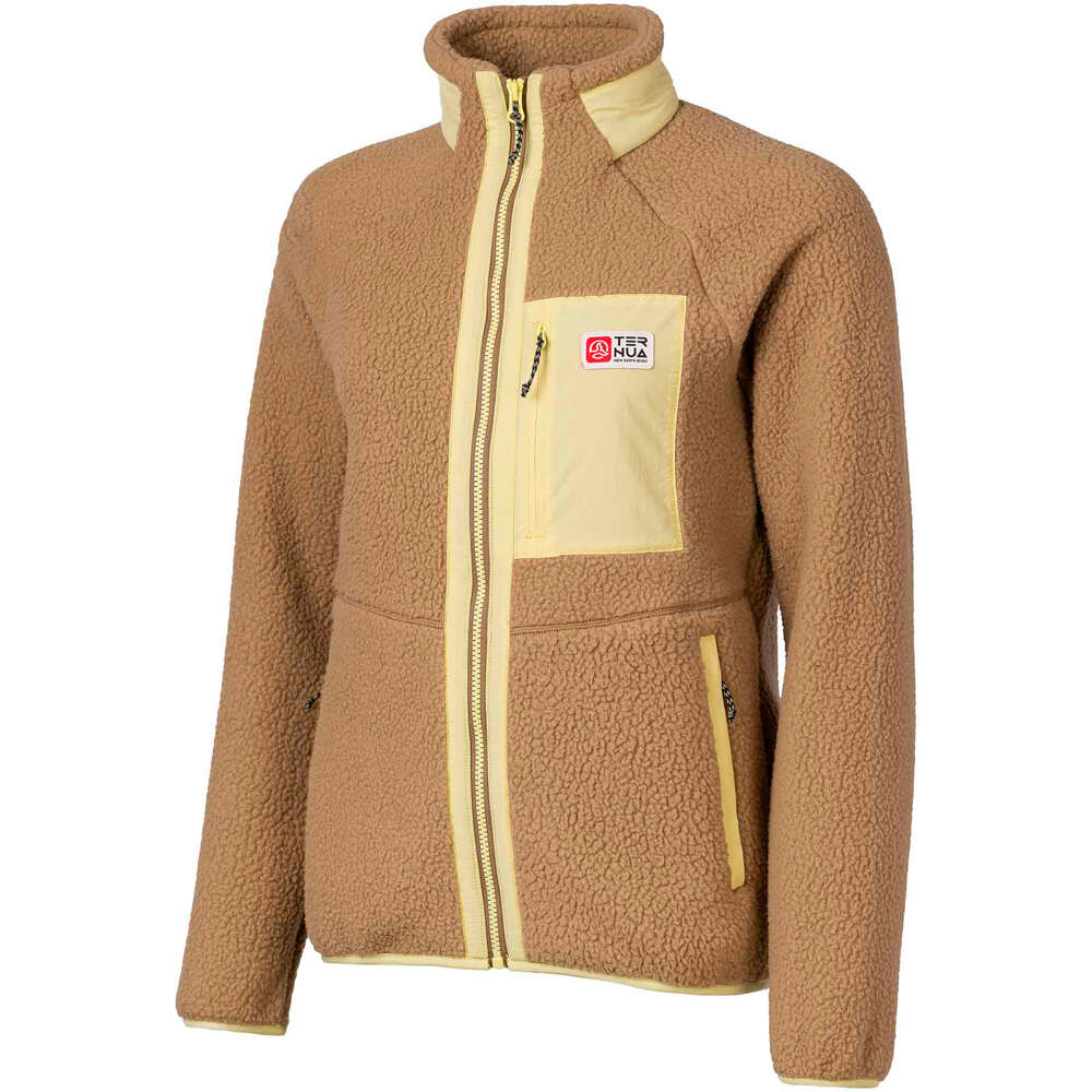 Ternua forro polar hombre TRITON JKT W vista frontal
