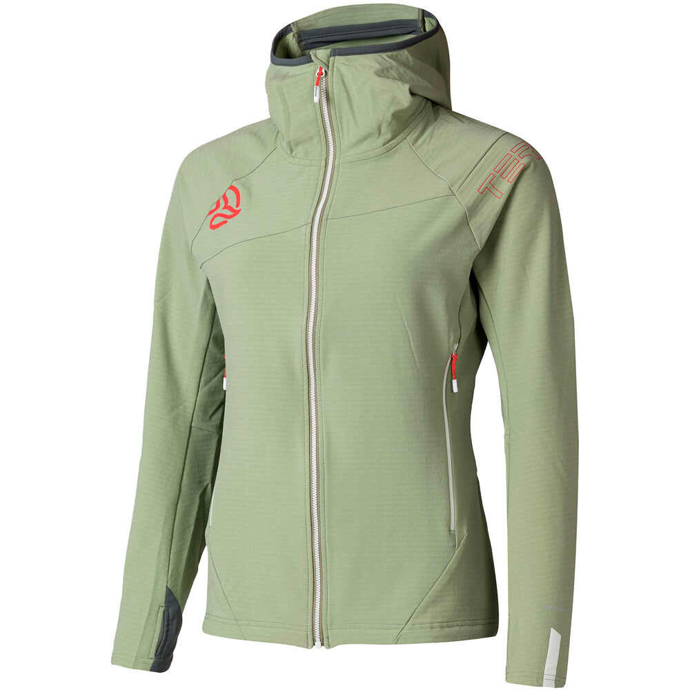 Ternua forro polar mujer EHUNMILAK 2.0 JKT W vista frontal