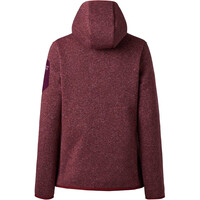 Ternua forro polar mujer INNU LOW IMPACT HOODY W vista trasera