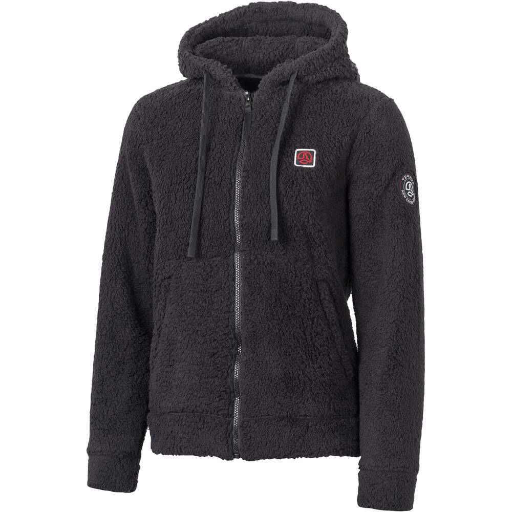 Ternua forro polar mujer IVANY HOODY W vista frontal