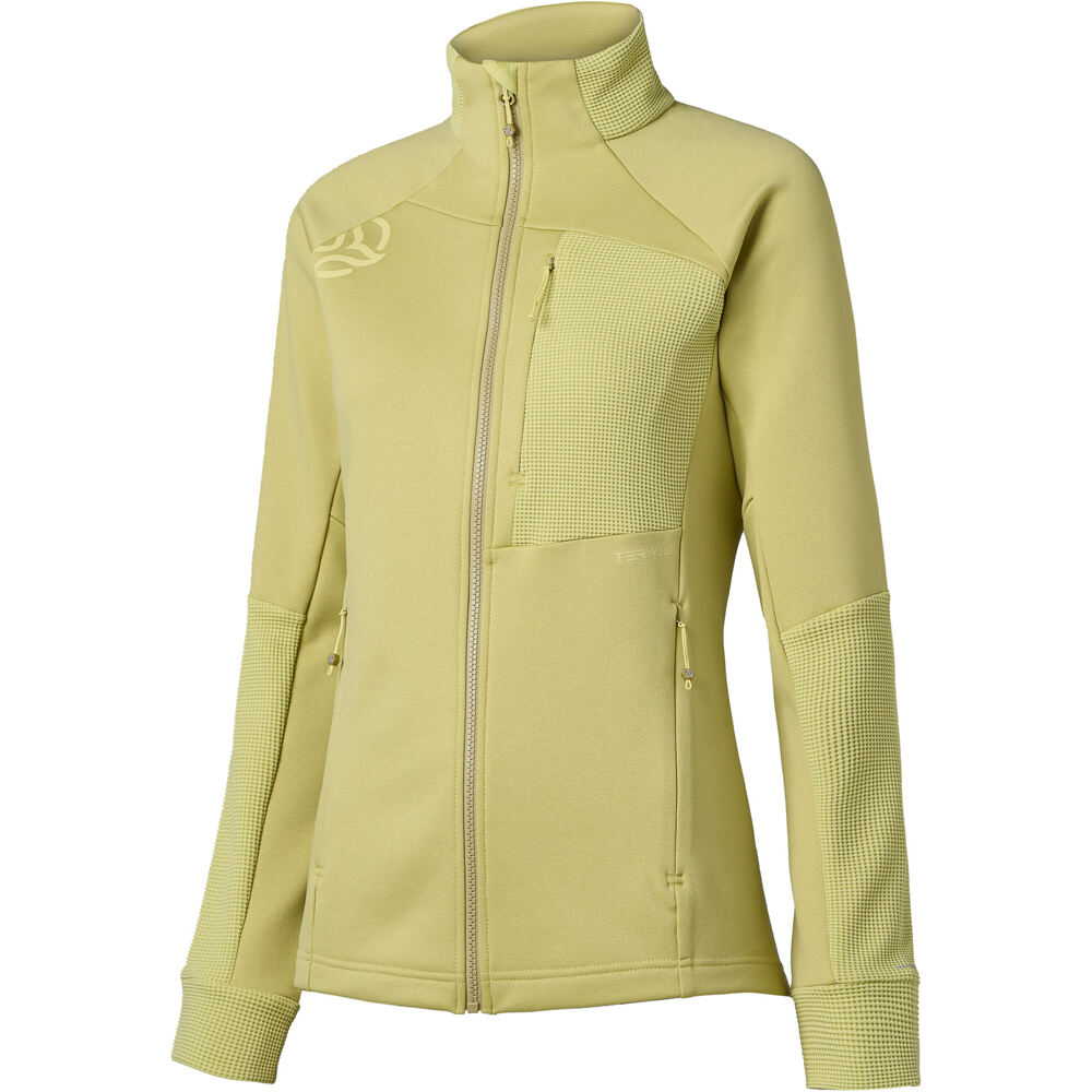 Ternua forro polar mujer KALEKKIA 2.0 JKT W vista frontal