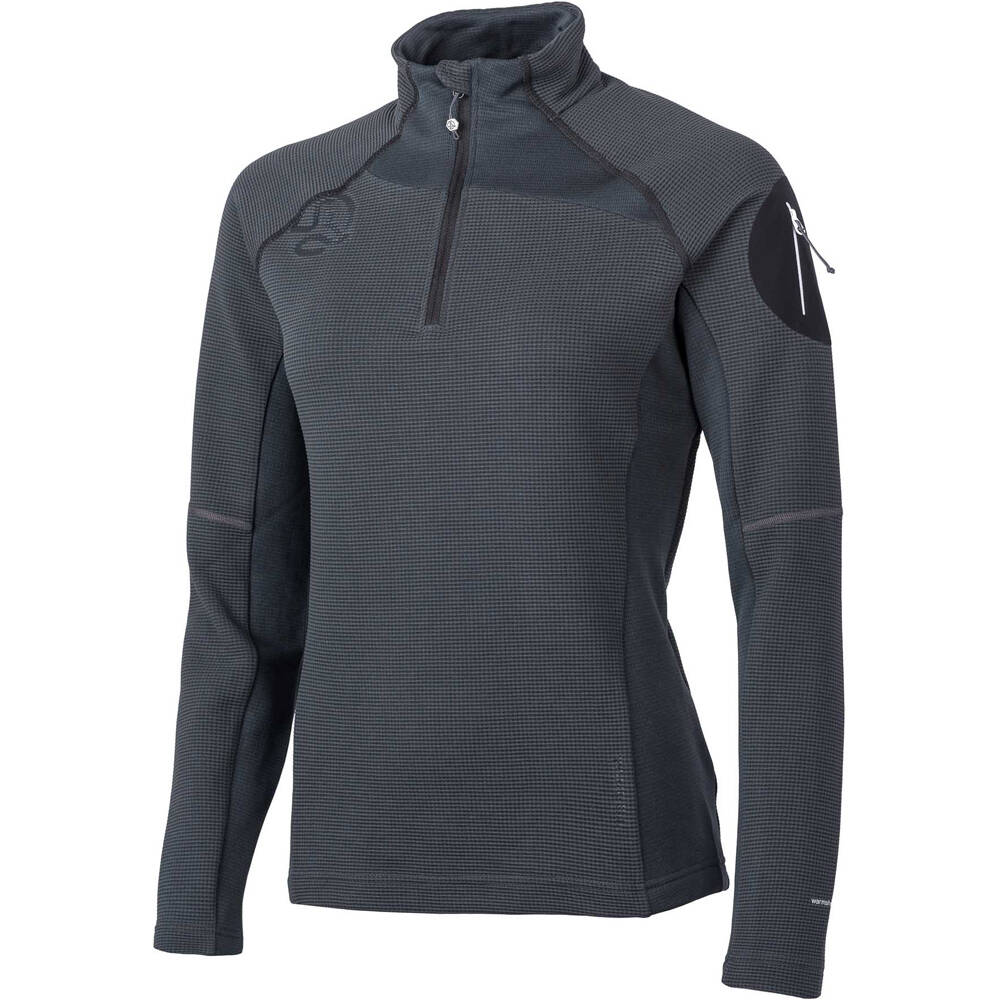Ternua forro polar mujer LEMIKA 1/2 ZIP W vista frontal