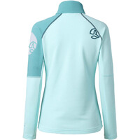 Ternua forro polar mujer LEMIKA 1/2 ZIP W vista trasera