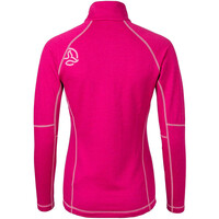 Ternua forro polar mujer MOMHILL 1/2 ZIP W vista trasera