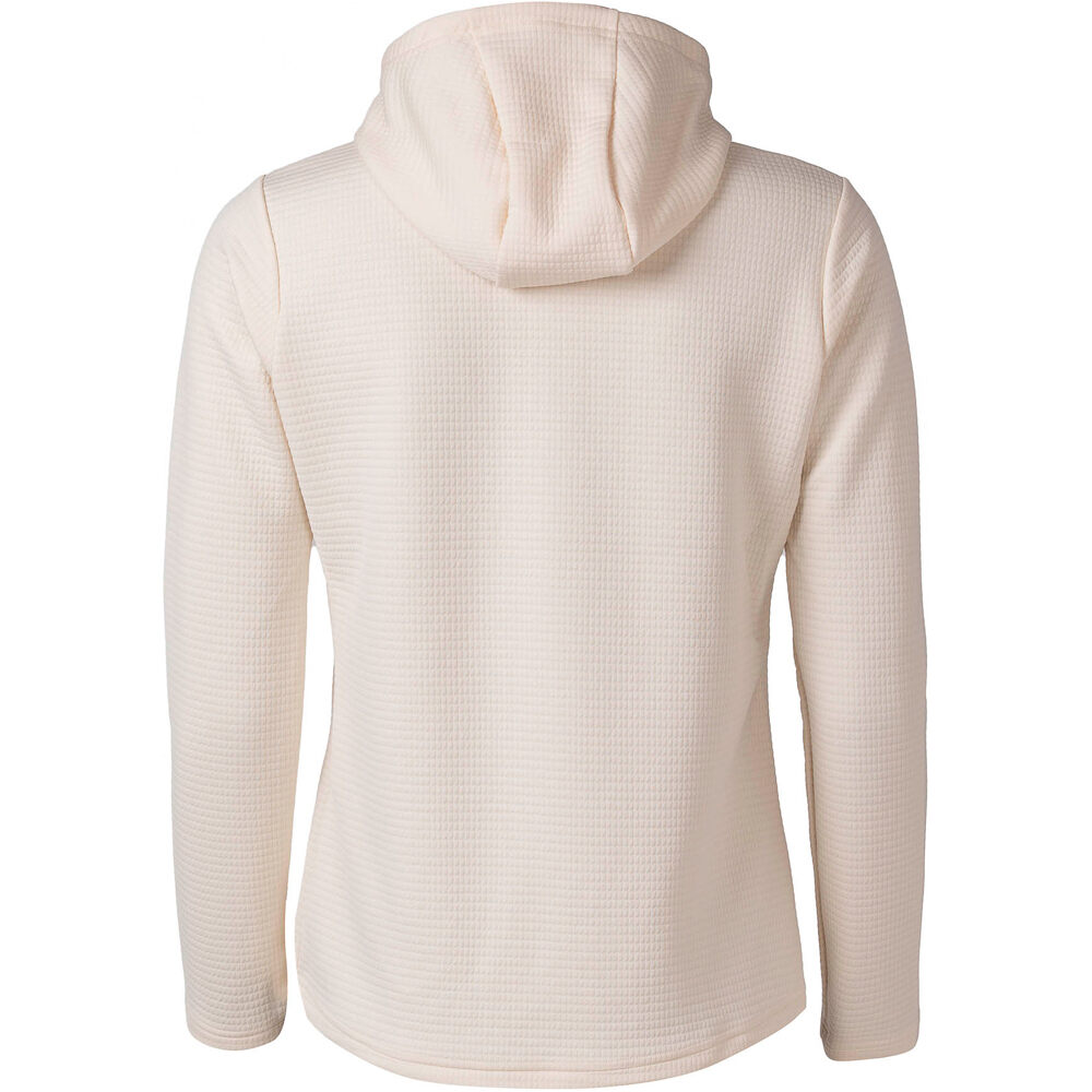 Ternua forro polar mujer PUFFY JKT HOODY W vista trasera