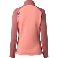 Ternua forro polar mujer PUNJAK 1/2 ZIP W vista trasera