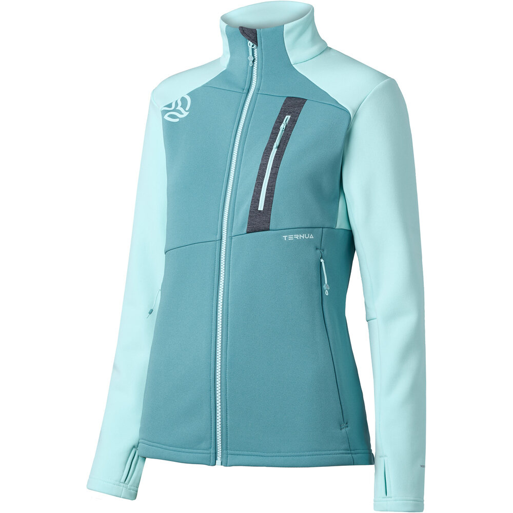 Ternua forro polar mujer PUNJAK JKT W vista frontal