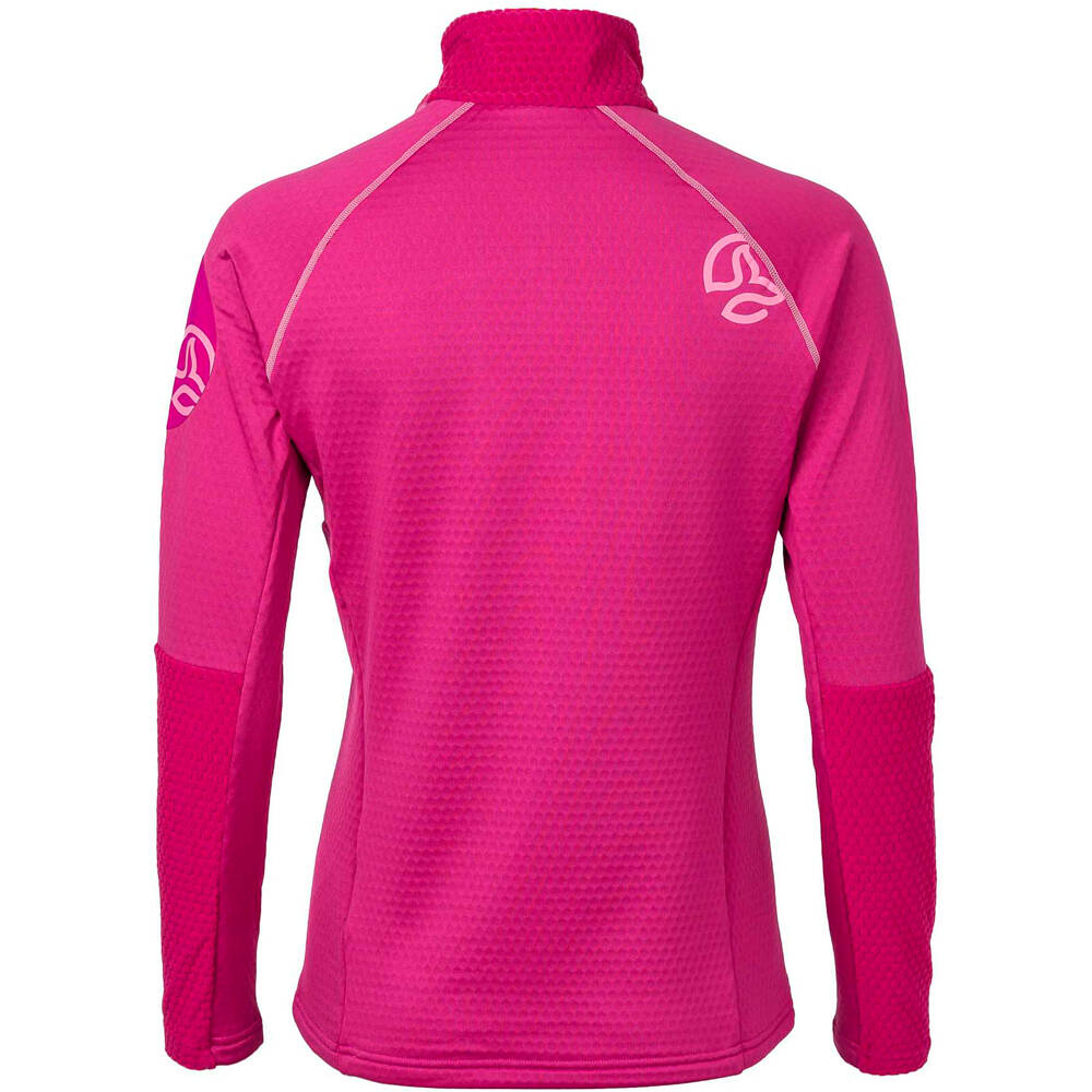 Ternua forro polar mujer RAGGER 1/2 ZIP W vista trasera