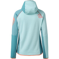 Ternua forro polar mujer RAGGER HOOD JKT W vista trasera