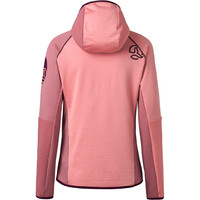 Ternua forro polar mujer RAGGER HOOD JKT W vista trasera