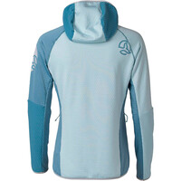 Ternua forro polar mujer RAGGER HOOD JKT W vista trasera