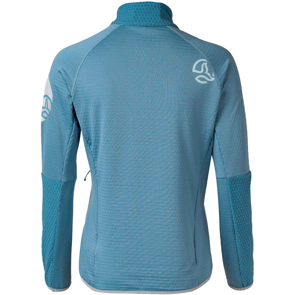 Ternua forro polar mujer RAGGER JKT W vista trasera