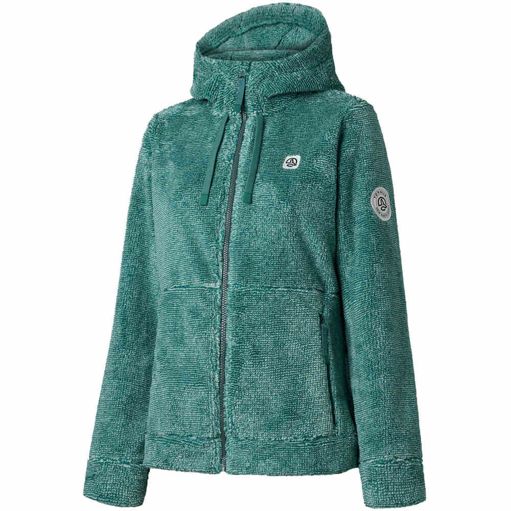 Ternua forro polar mujer RED COVE JKT W vista frontal