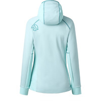 Ternua forro polar mujer SAKKETA 2.0 HOOD JKT W vista trasera