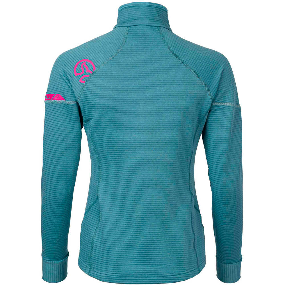 Ternua forro polar mujer SWIFT 1/2 ZIP W vista trasera