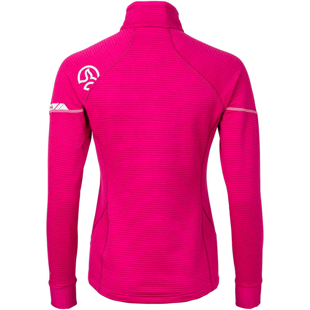 Ternua forro polar mujer SWIFT 1/2 ZIP W vista trasera