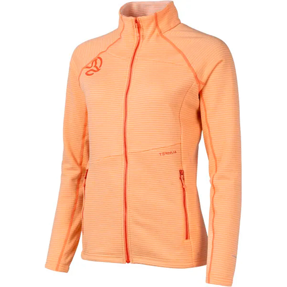Ternua forro polar mujer TERMIN JKT W vista frontal