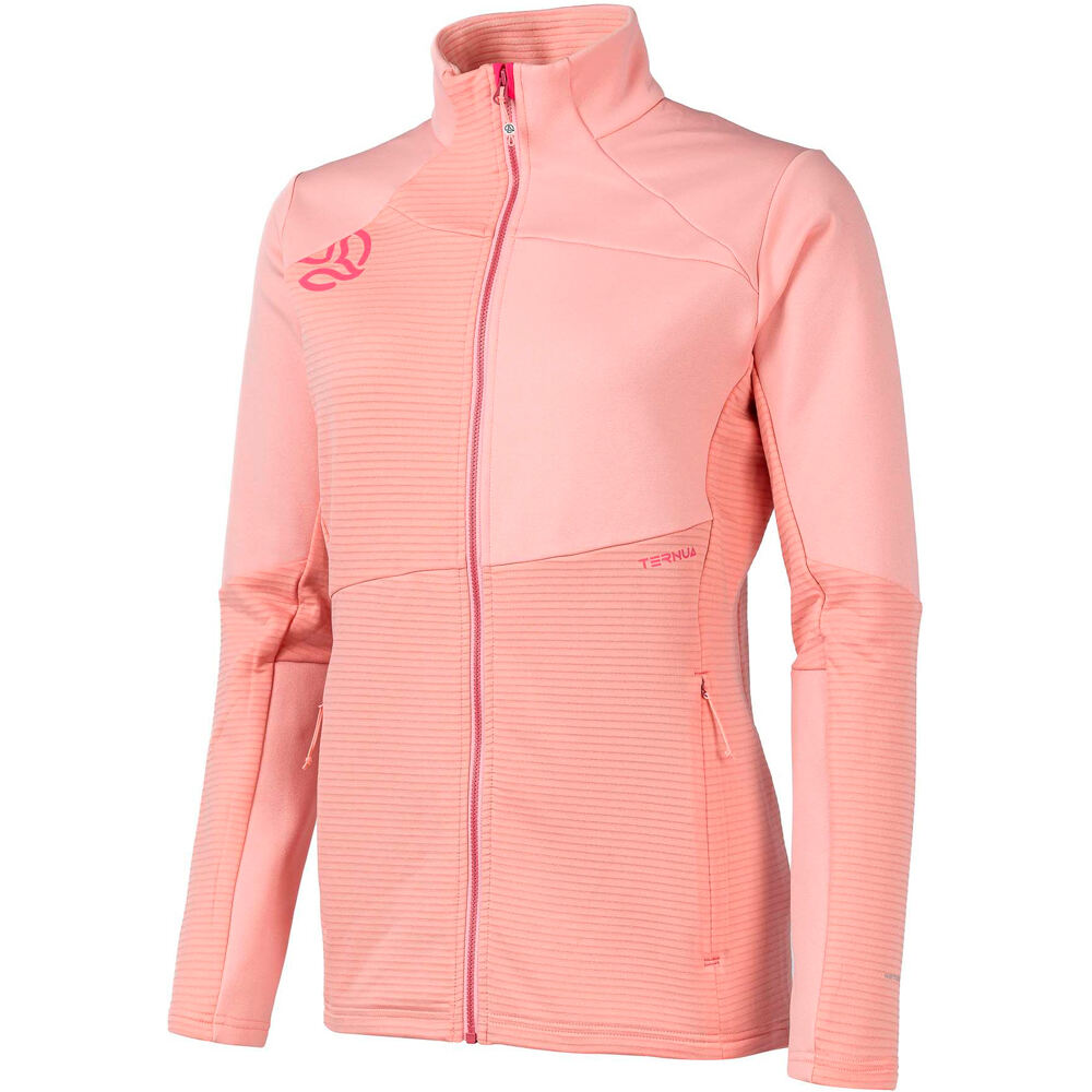 Ternua forro polar mujer TESLIN JKT W vista frontal