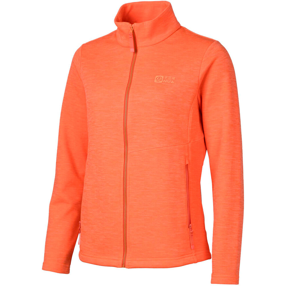 Ternua forro polar mujer TOSLOW JKT W vista frontal