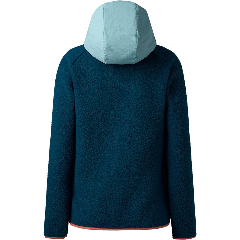 Ternua forro polar mujer TRITON HOODY JKT W vista trasera