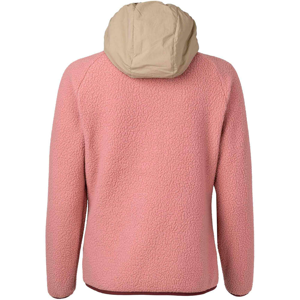 Ternua forro polar mujer TRITON HOODY JKT W vista trasera