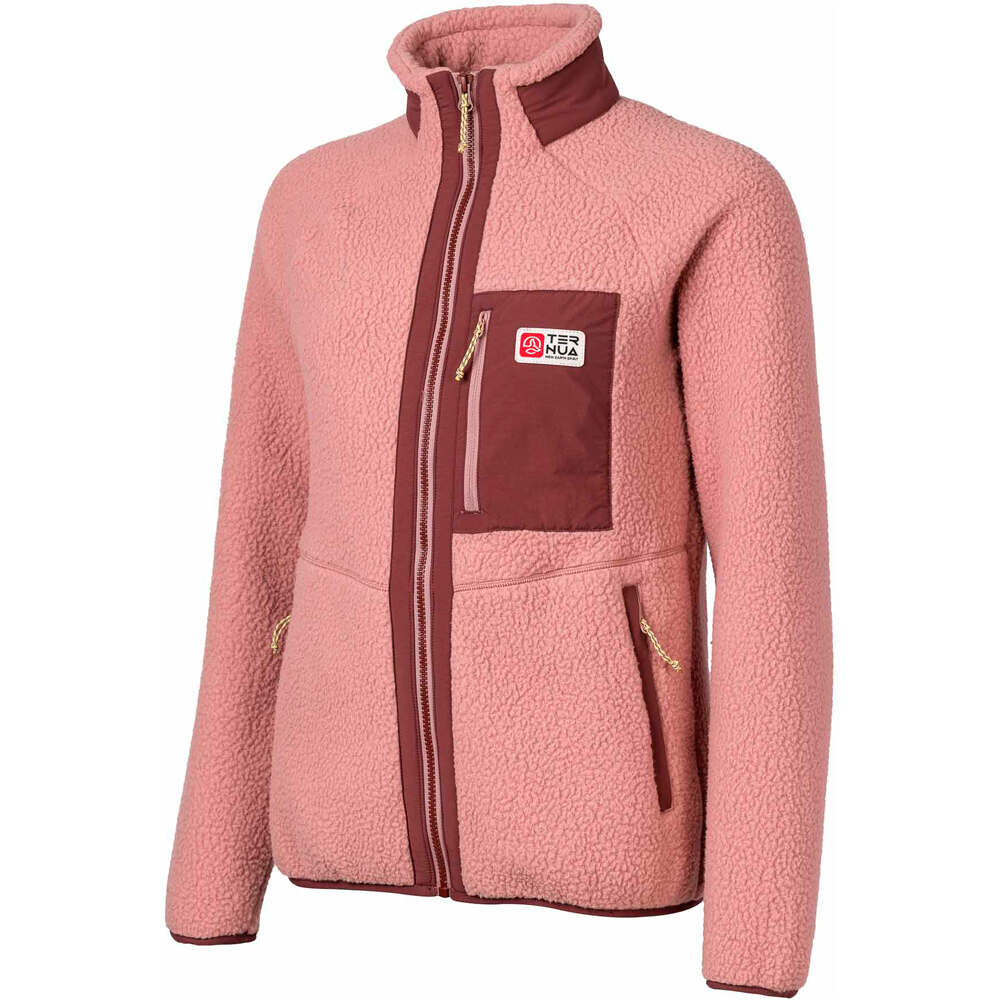 Ternua forro polar mujer TRITON JKT W vista frontal