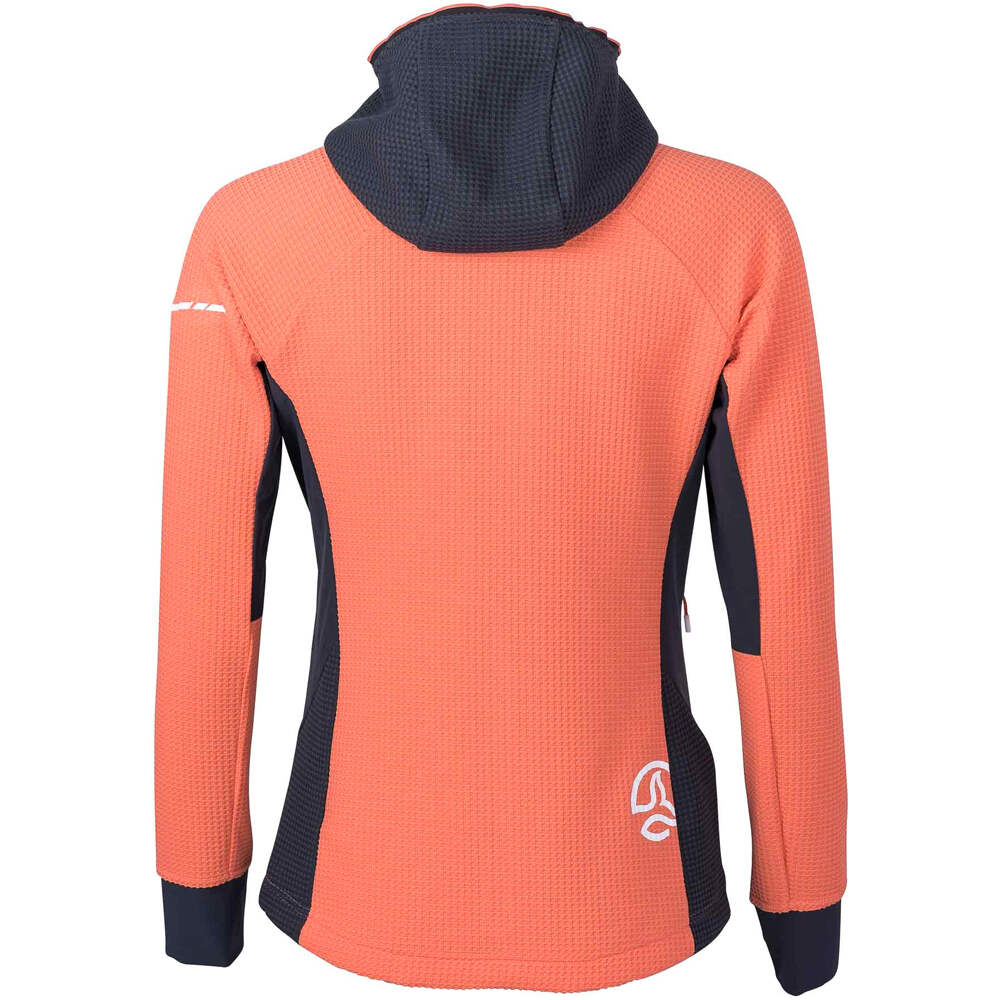 Ternua forro polar mujer WILDFIRE JKT W vista trasera