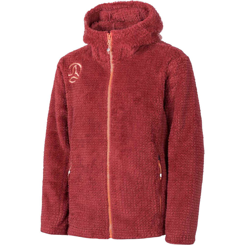 Ternua forro polar niño ERRUK HOOD JKT K vista frontal
