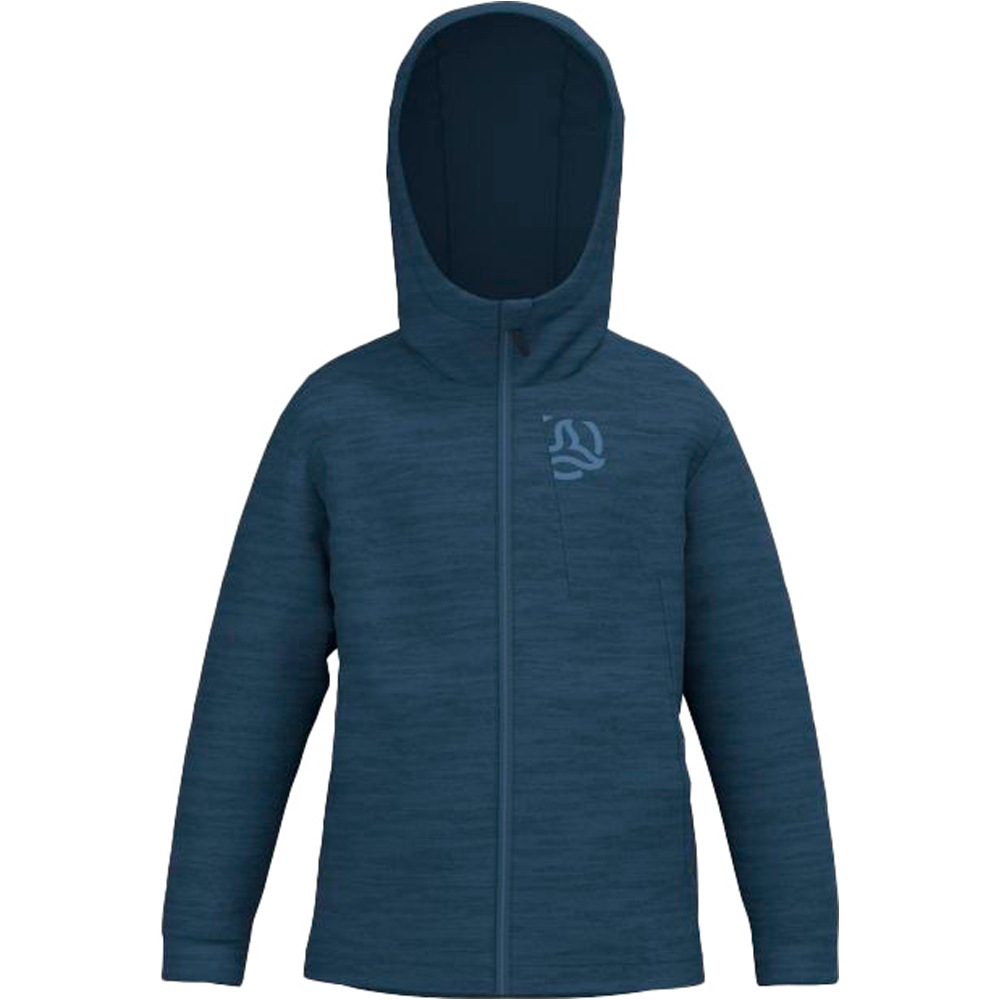 Ternua forro polar niño TOSLOW HOODY JKT K vista frontal