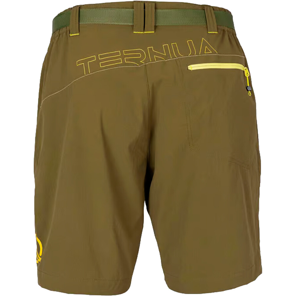 Ternua pantalón corto montaña hombre FRIZ SHT M vista trasera