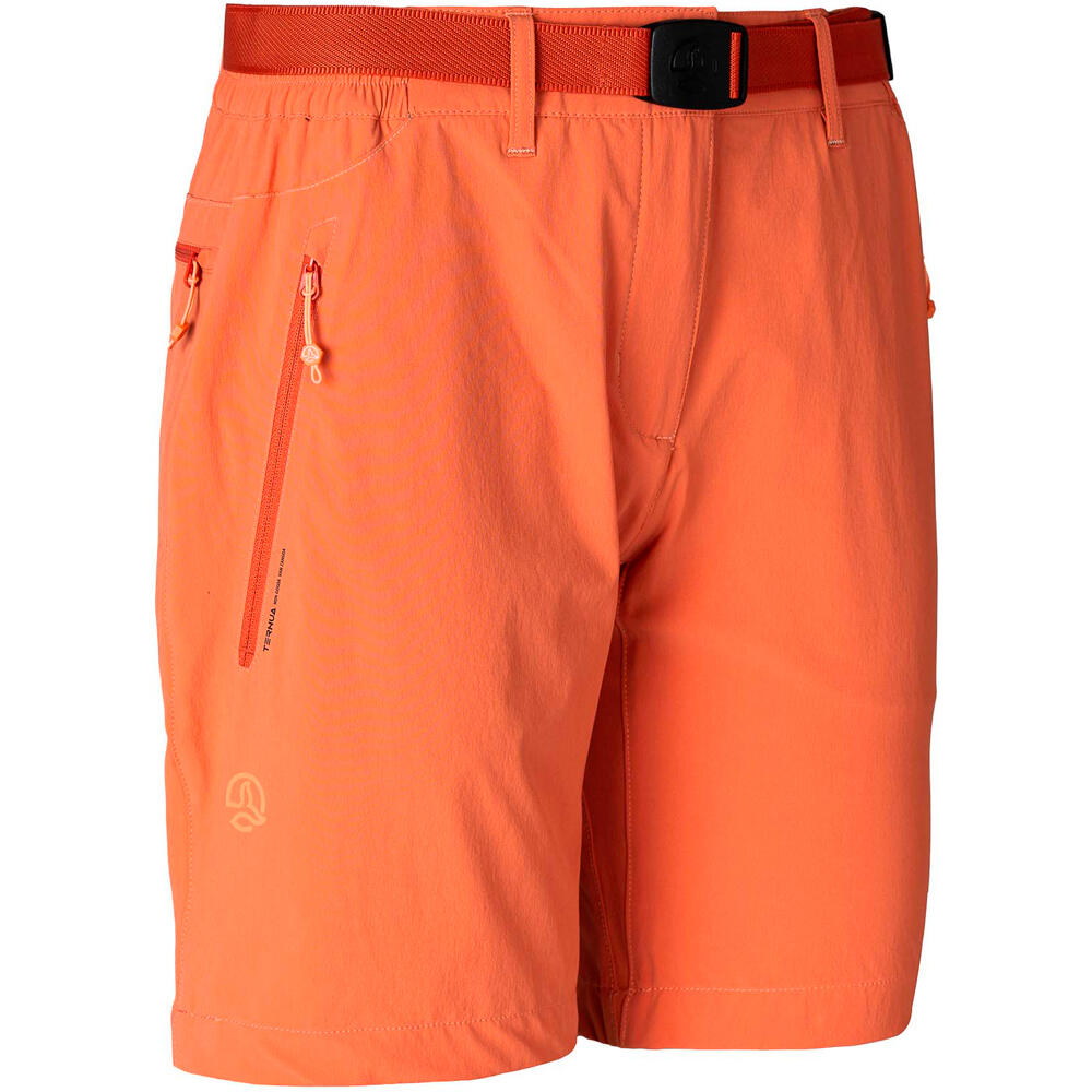 Ternua pantalón corto montaña mujer FRIZA BMD W vista frontal
