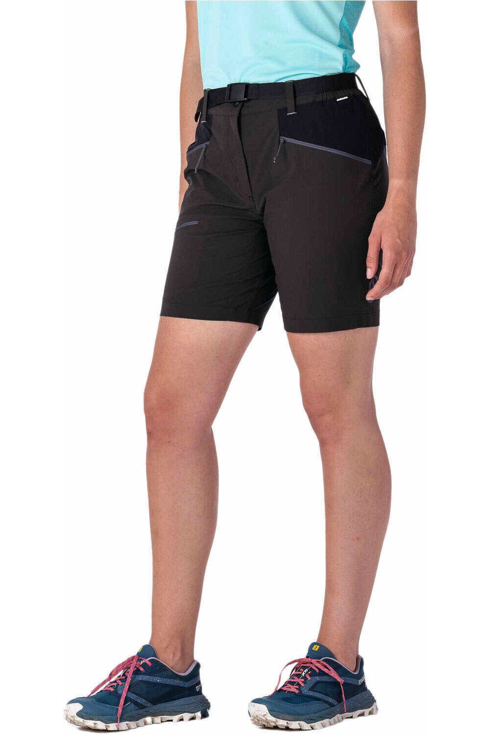 Ternua pantalón corto montaña mujer KIMAR MID SHT W vista trasera