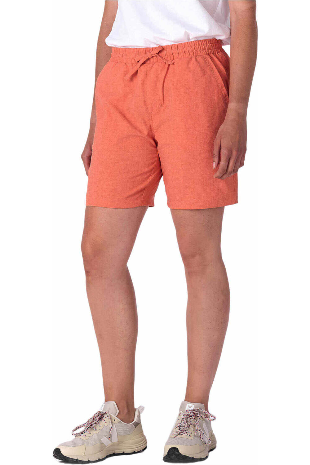 Ternua pantalón corto montaña mujer NORTH RIVER BMD W vista frontal