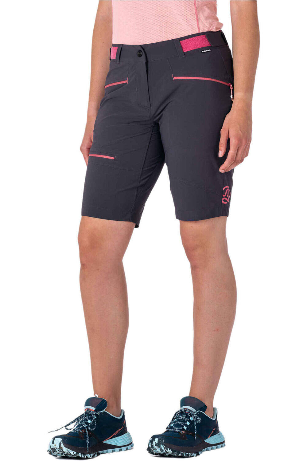 Ternua pantalón corto montaña mujer ROTAR BMD W vista frontal
