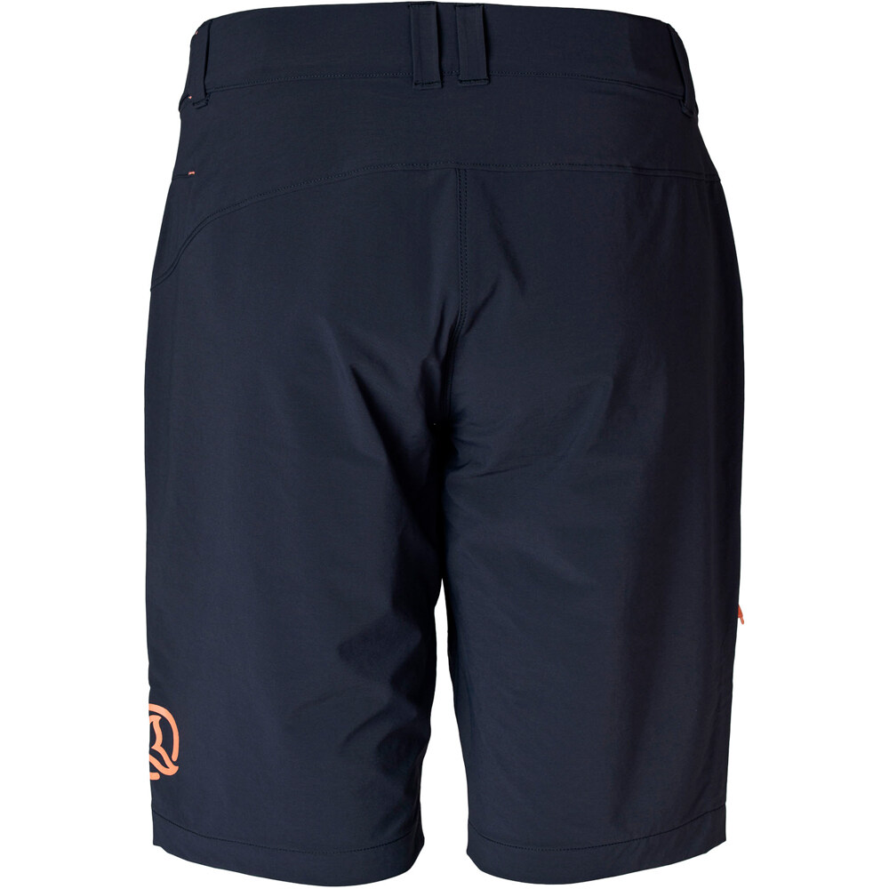 Ternua pantalón corto montaña mujer ROTAR BMD W vista trasera