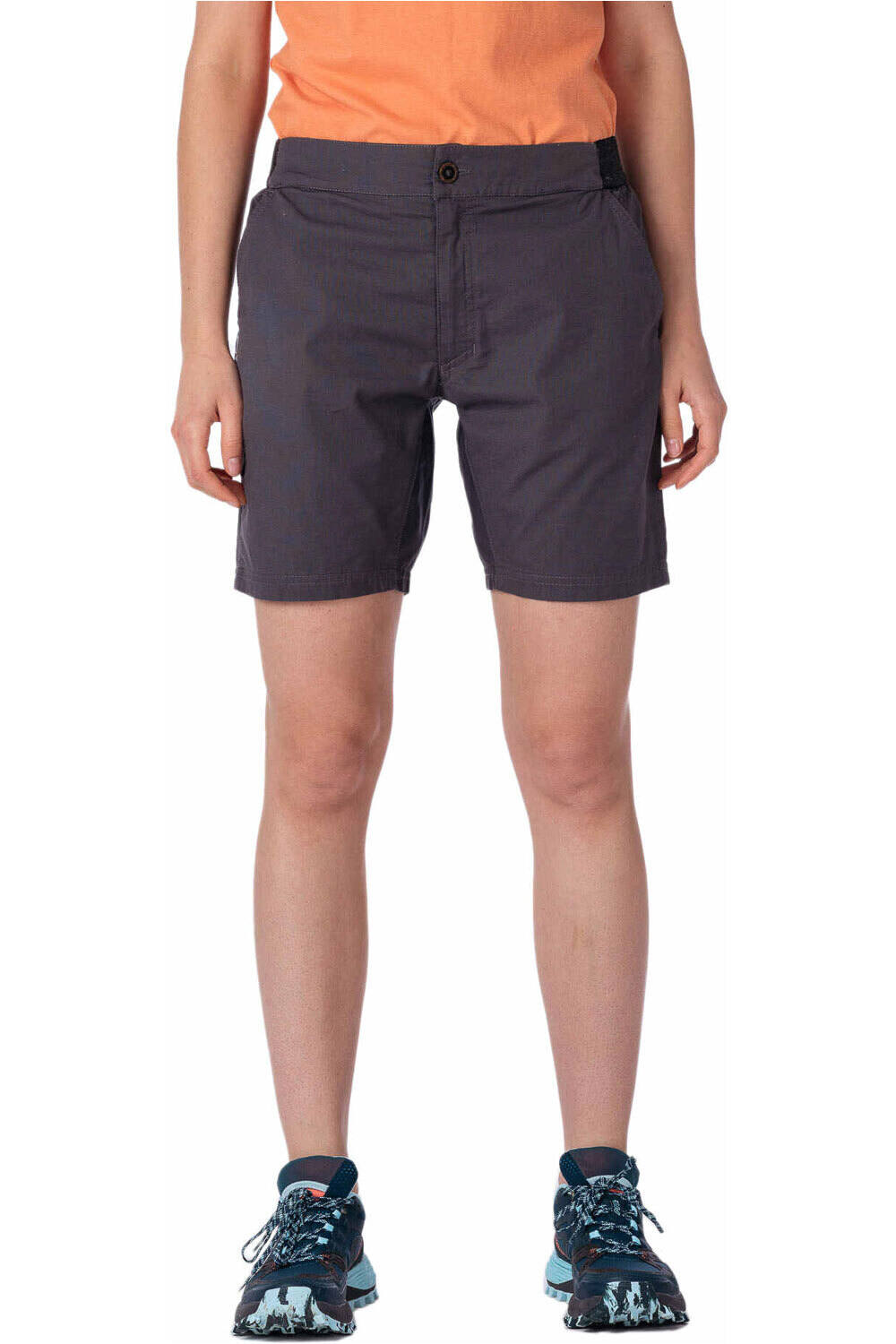 Ternua pantalón corto montaña mujer SIURANA  BERM vista frontal