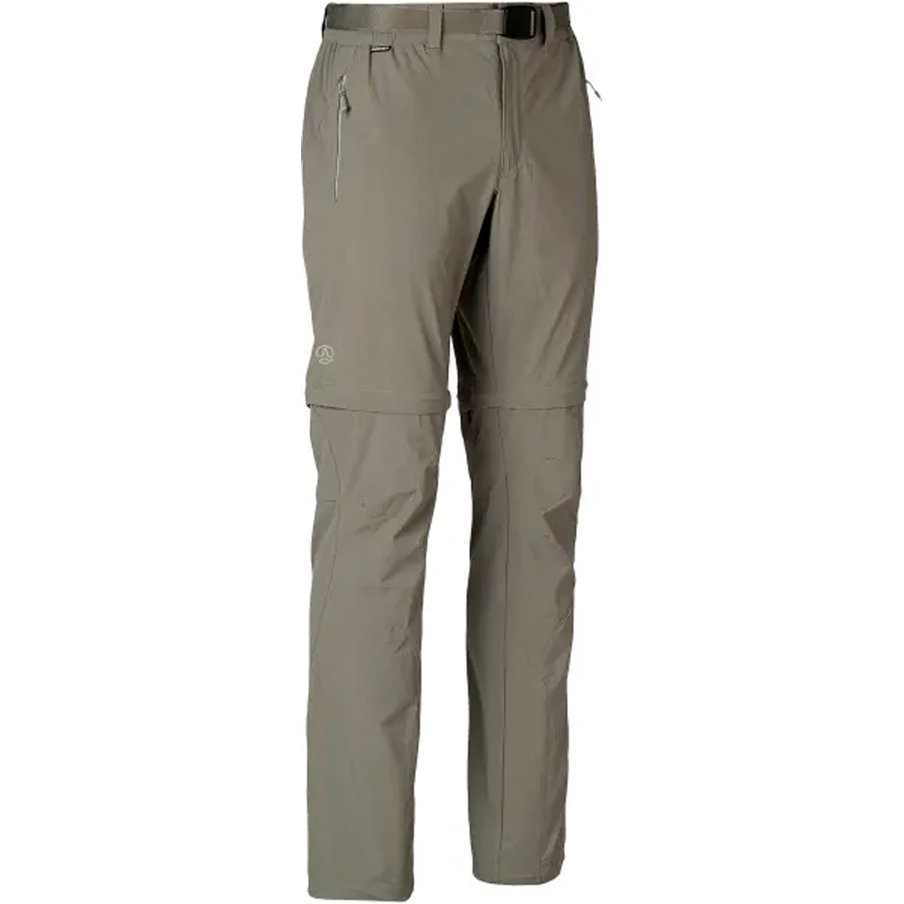 Ternua pantalón montaña hombre TORMAN ZIP-OFF PT M vista frontal