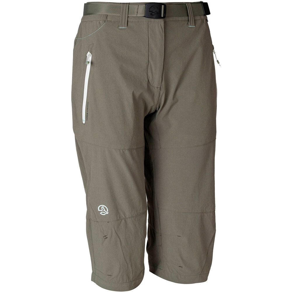 Ternua pantalón montaña mujer FRIZ CAPRI W vista frontal
