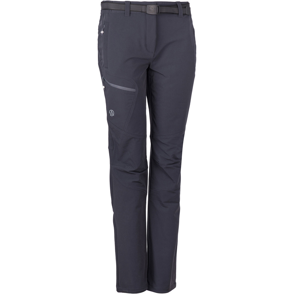 Ternua pantalón montaña mujer HOPEALL PANT GR vista frontal