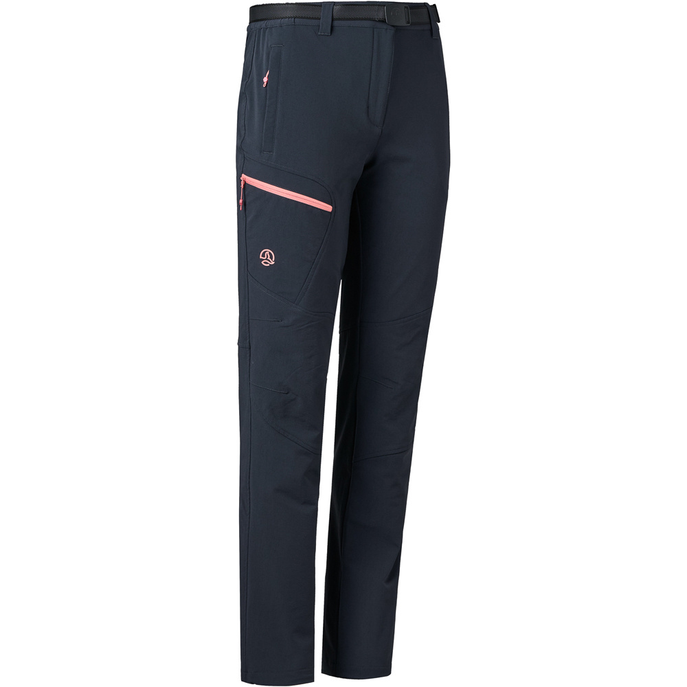 Ternua pantalón montaña mujer HOPEALL PANT GRRS vista frontal