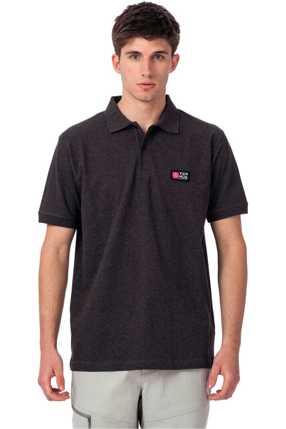 Ternua polo manga corta hombre AILIK POLO M vista frontal