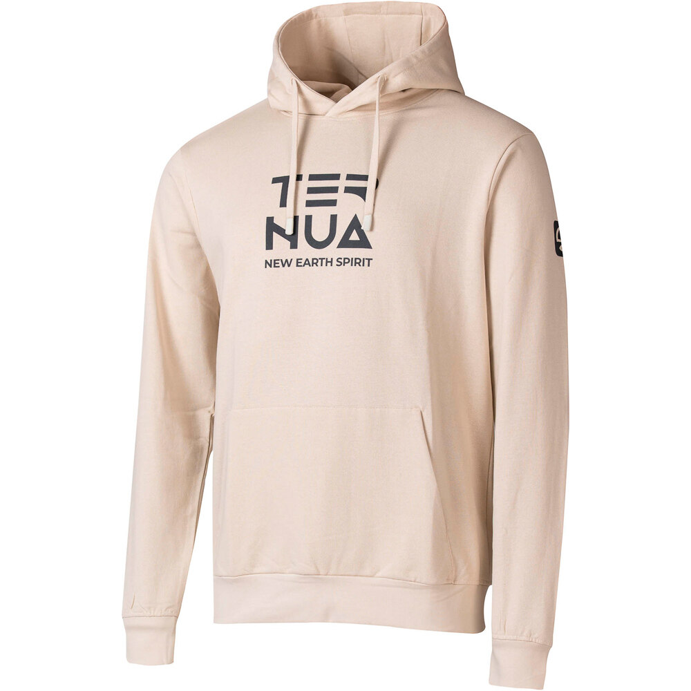 Ternua sudadera hombre FOGO REGENERATIVE HOODY M vista frontal
