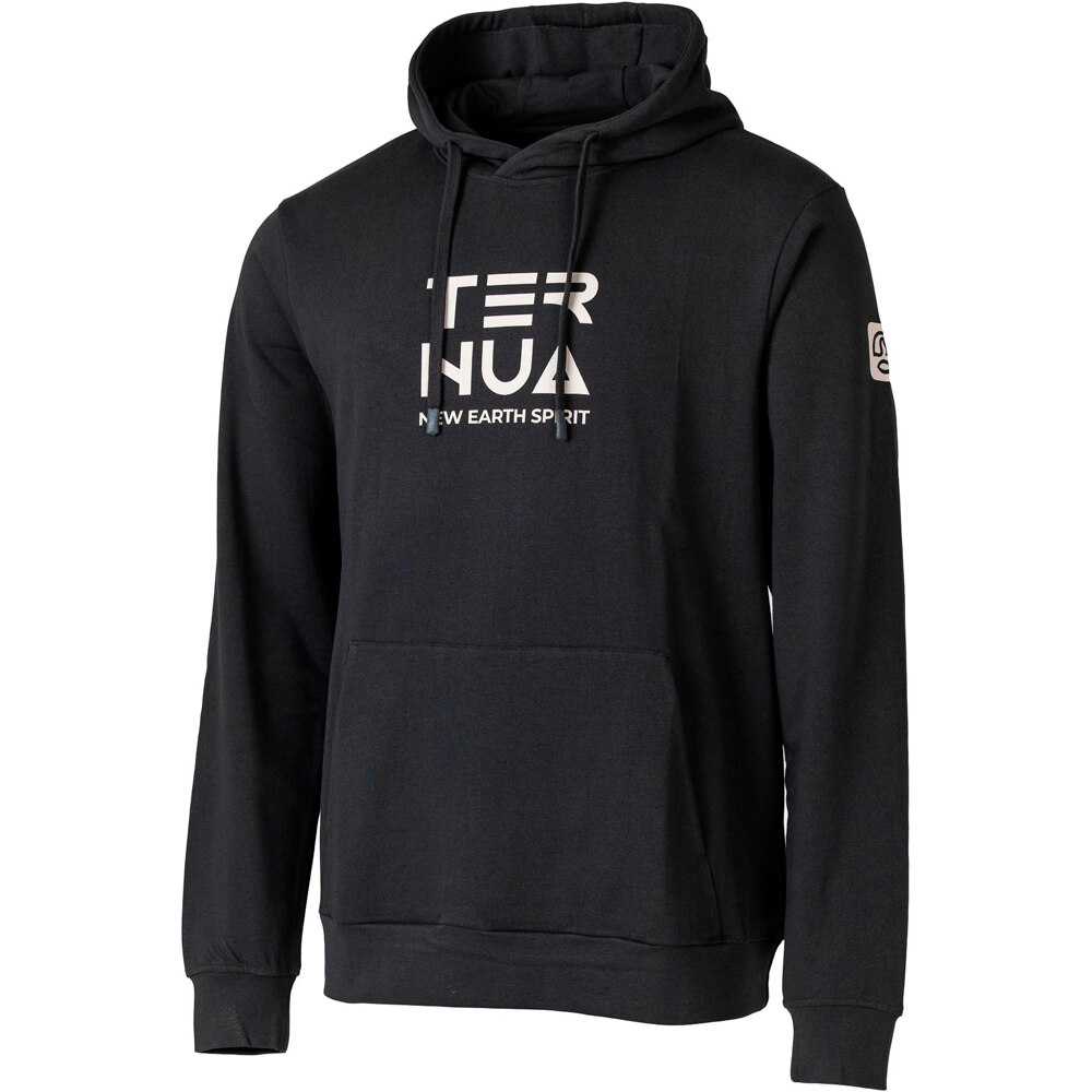 Ternua sudadera hombre FOGO REGENERATIVE HOODY M vista frontal