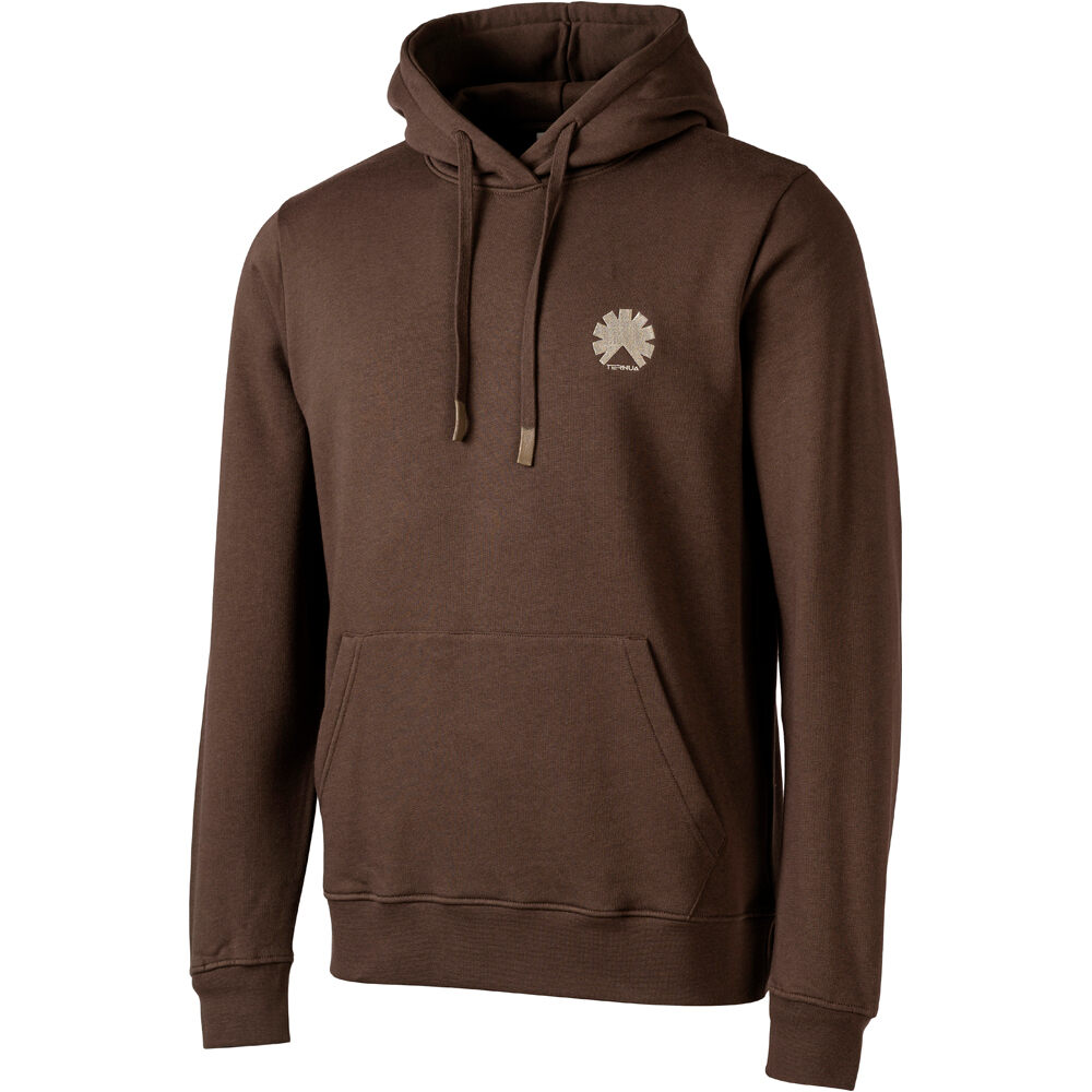 Ternua Sudaderas Montaña Hombre CABOX HOODY M vista frontal