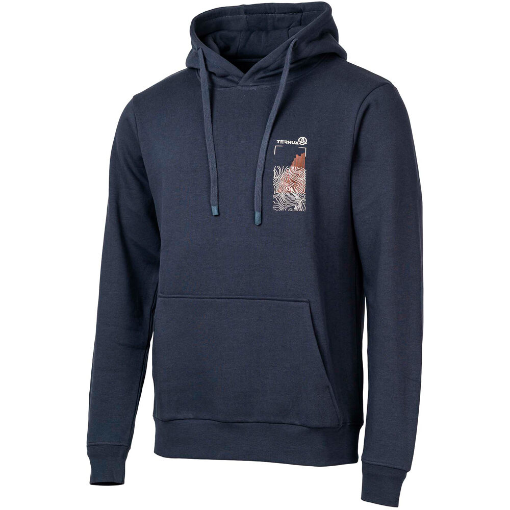 Ternua Sudaderas Montaña Hombre PORT CHOIX REGENERATIVE HOODY M vista frontal