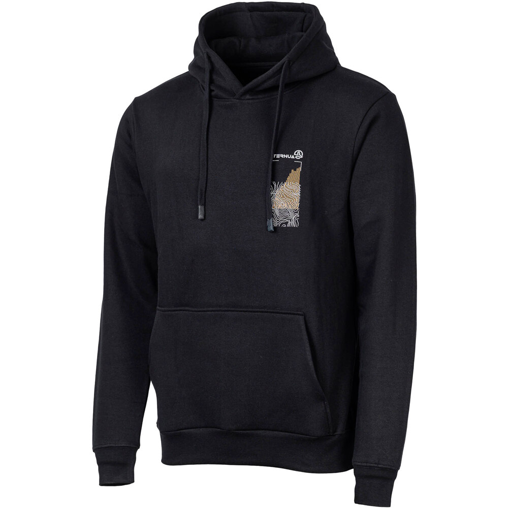 Ternua Sudaderas Montaña Hombre PORT CHOIX REGENERATIVE HOODY M vista frontal