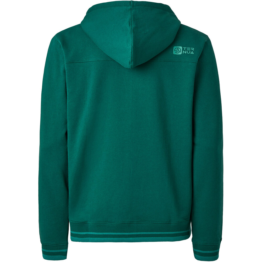 Ternua Sudaderas Montaña Hombre SHORES REGENERATIVE JKT M vista trasera