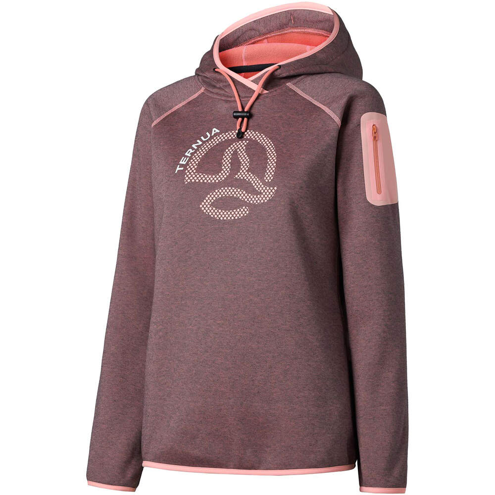 Ternua Sudaderas Montaña Mujer FOX POINT HOODY W vista frontal